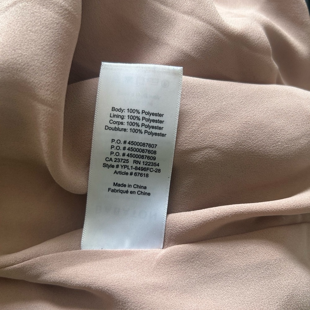 Aritzia Babaton Pink Green Floral Wrap Dress S - Picture 11 of 11